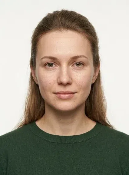 Мальвинка на овальном лице