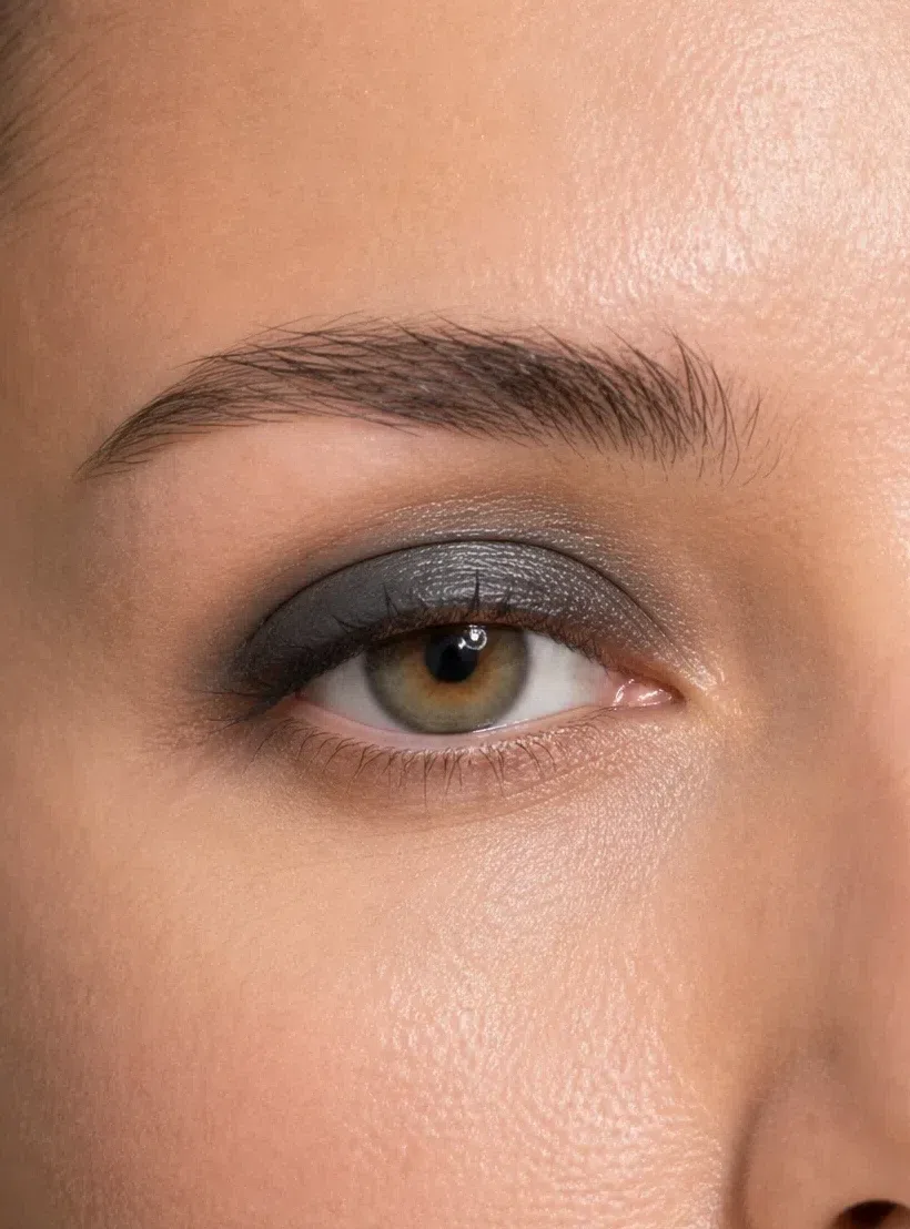 Глубокий графитовый Глубокий графитовый для цветотипа Мягкое Лето