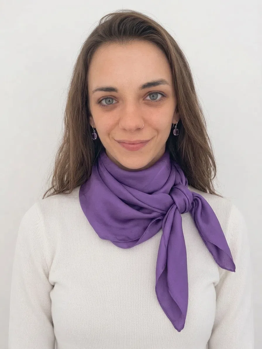 Алина с акцентом аметист на холодной базе