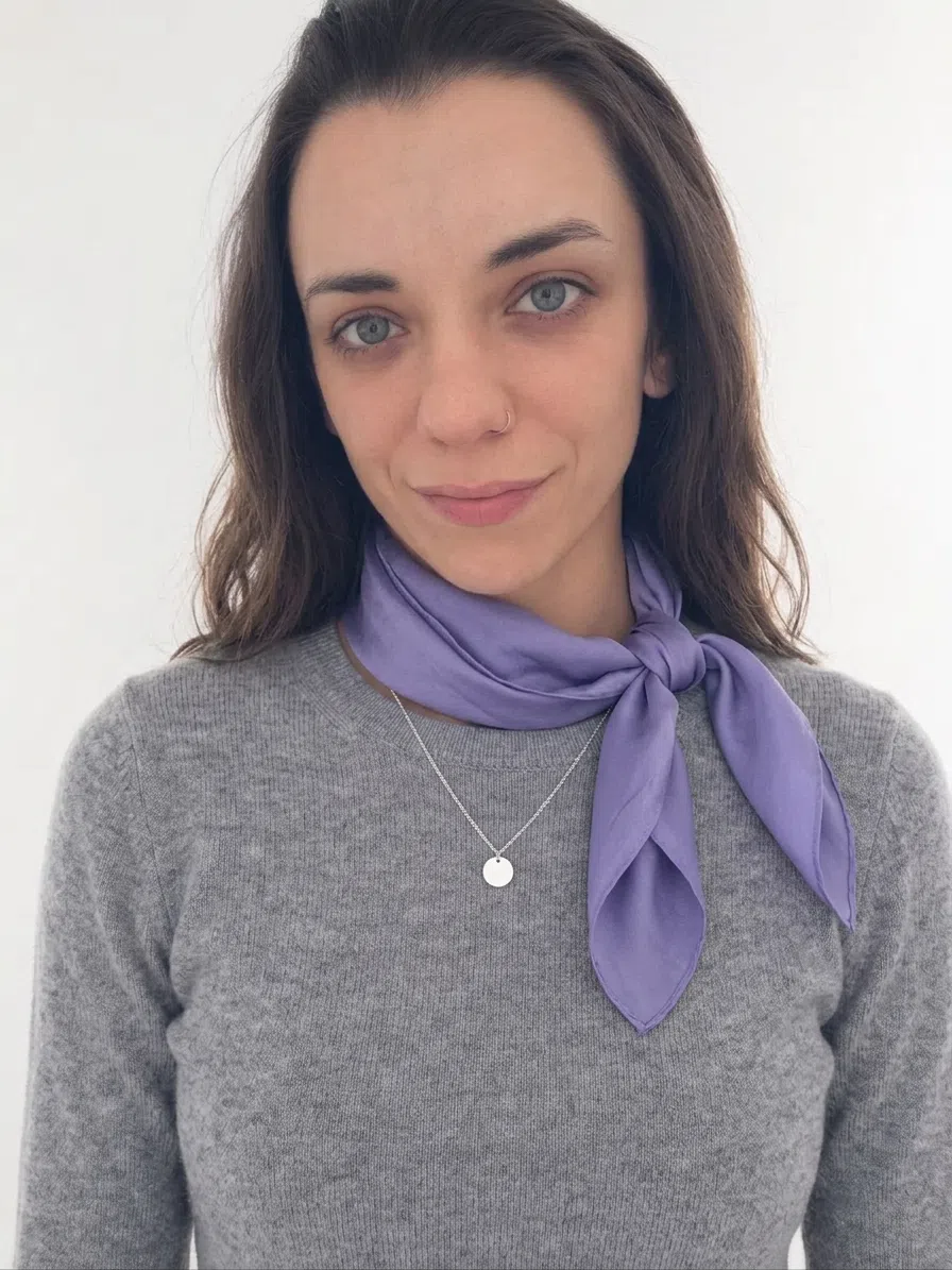 Алина с акцентом лавандовый на холодной базе