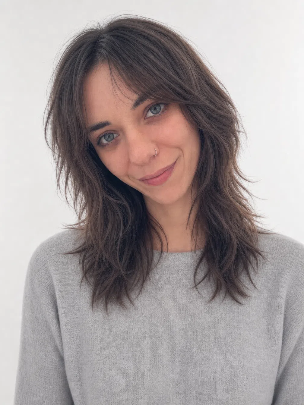 Алина, стрижка вульф