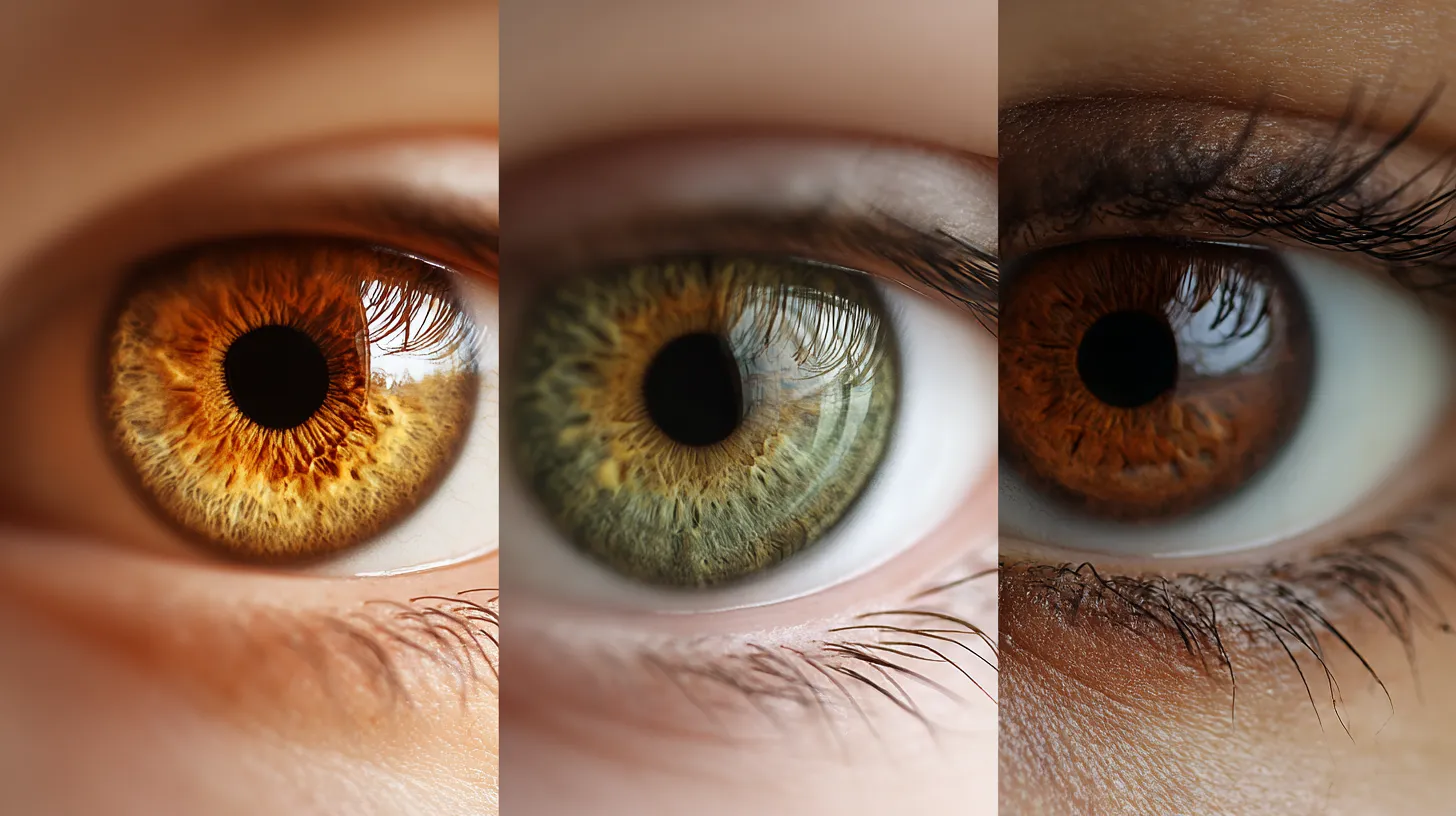 Глаза цветотипа Осень, 1