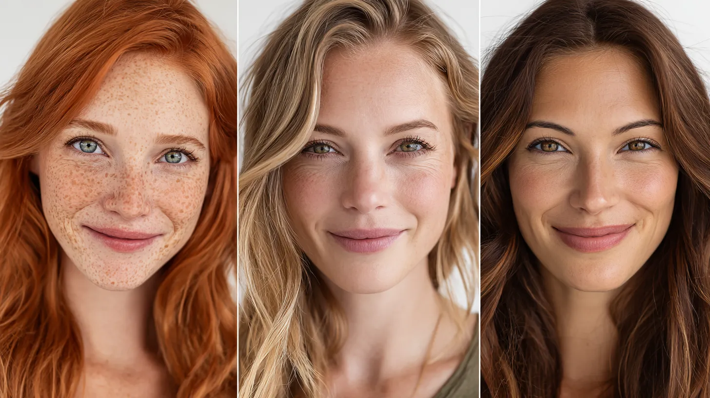 Волосы цветотипа Осень, 1