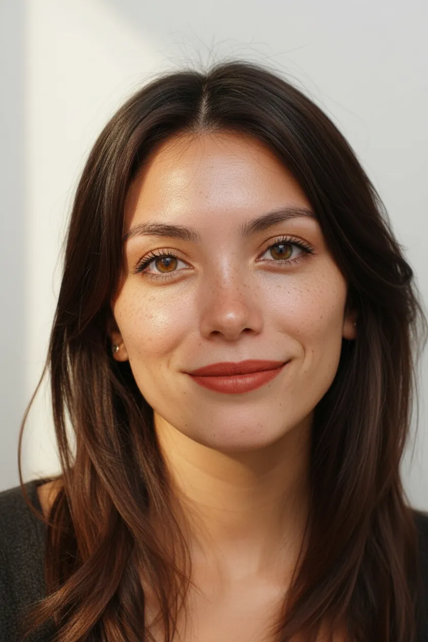 Повседневный естественный макияж для цветотипа Осень