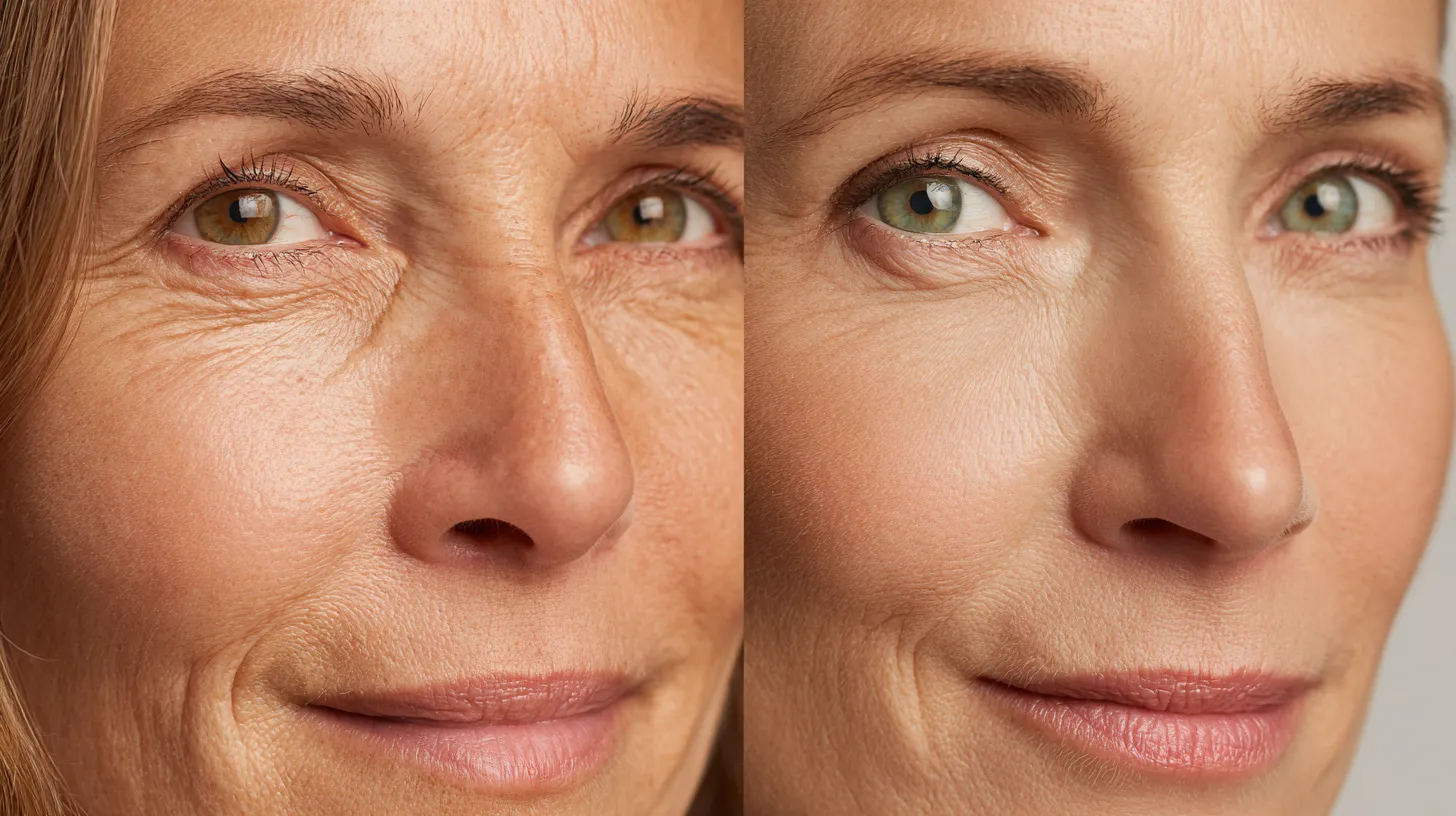 Кожа цветотипа Осень - пример 1