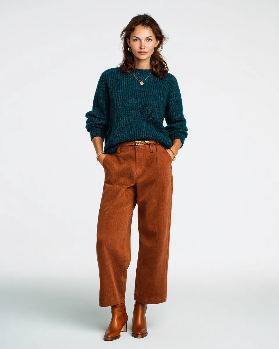 Цветотип Тёмная Осень: какие цвета, одежда, макияж, волосы - пример 1