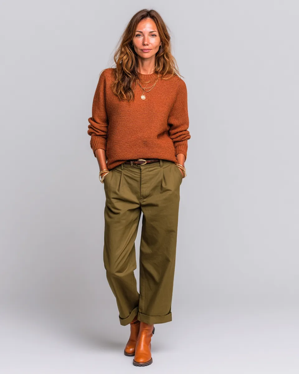 Цветотип Тёплая Осень: какие цвета, одежда, макияж, волосы - пример 1