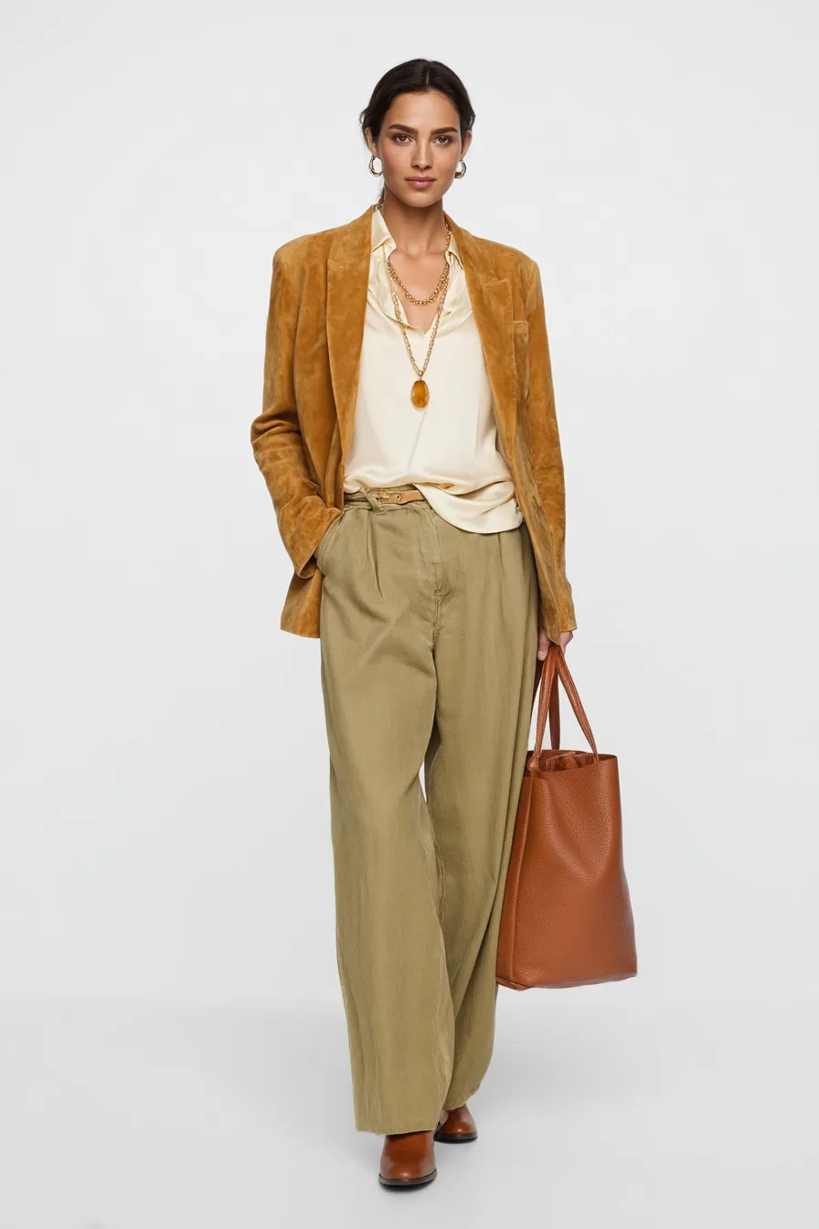 Цветотип Осень: какие цвета подходят, одежда, макияж, цвет волос - пример 1