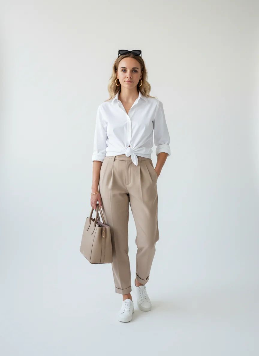 Подборка одежды по цветотипу - пример 1