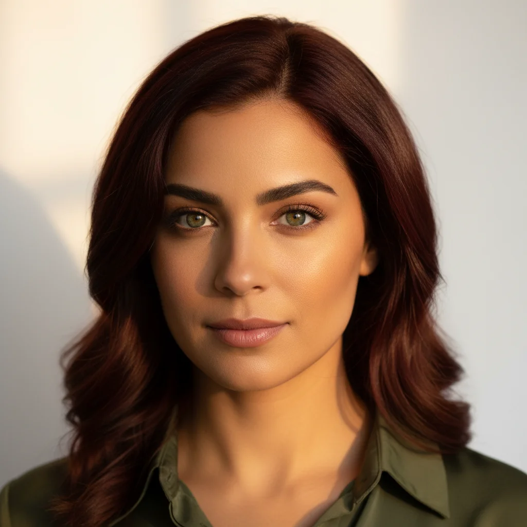 пример 1 лица цветотипа Осень