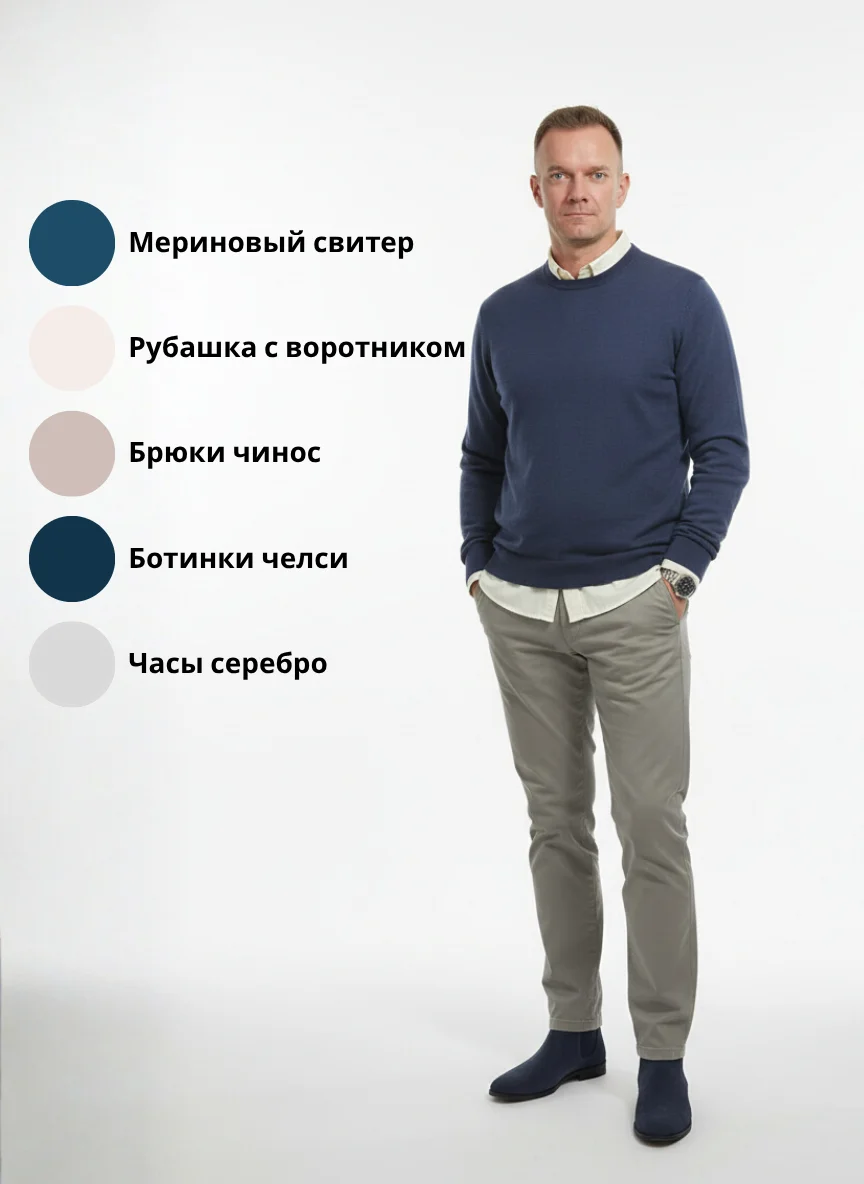 Подборка одежды по цветотипу - пример 2