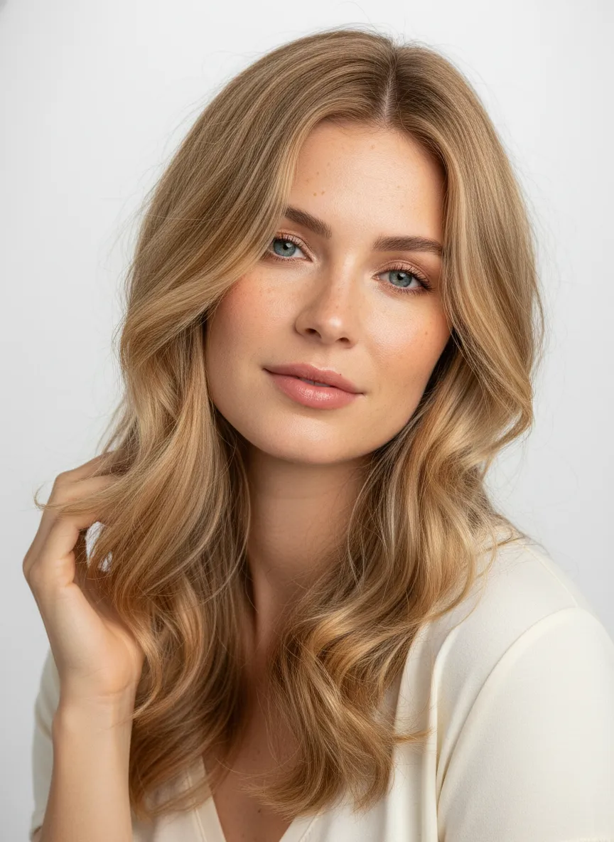 Волосы цветотипа Весна, 1