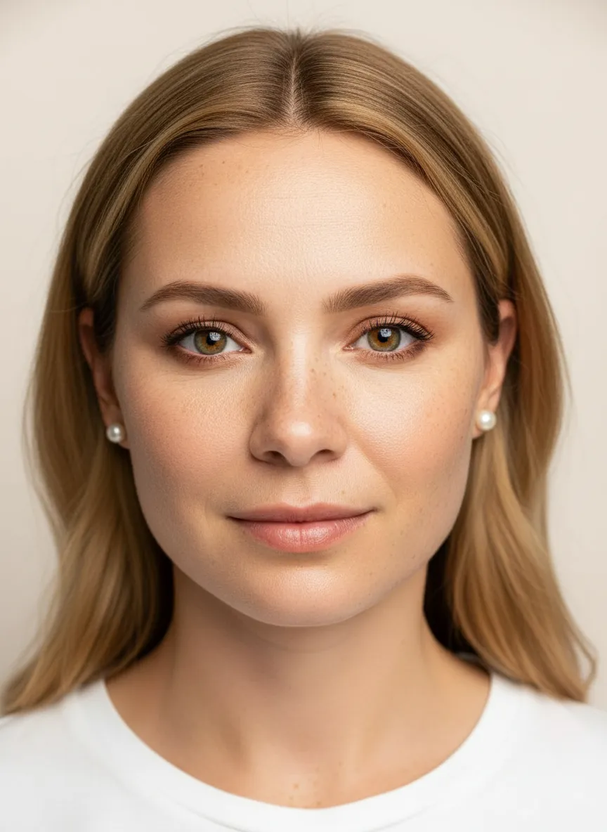 Дневной офисный макияж для цветотипа Весна