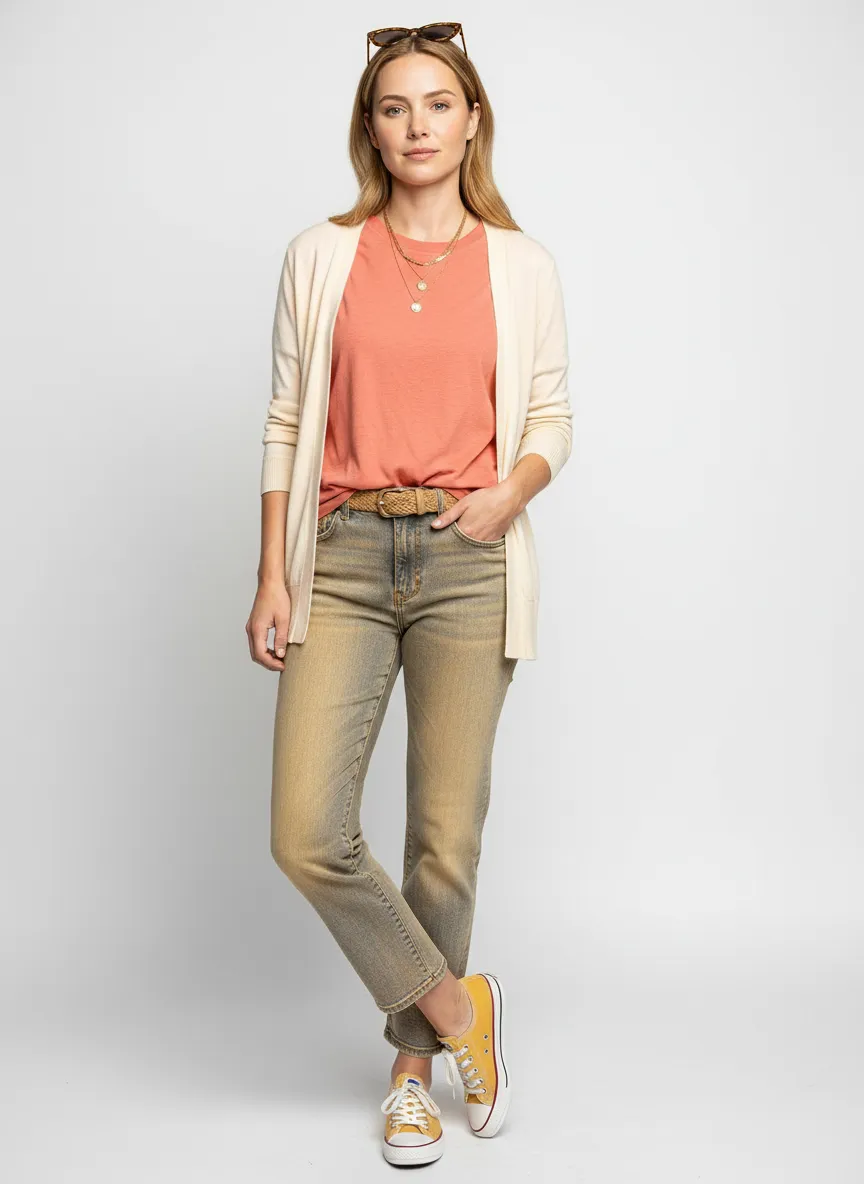 Подходящая одежда для цветотипа Весна, 2