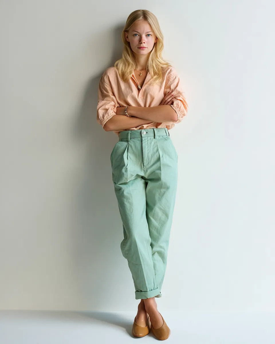 Цветотип Светлая Весна: какие цвета, одежда, макияж, волосы - пример 1