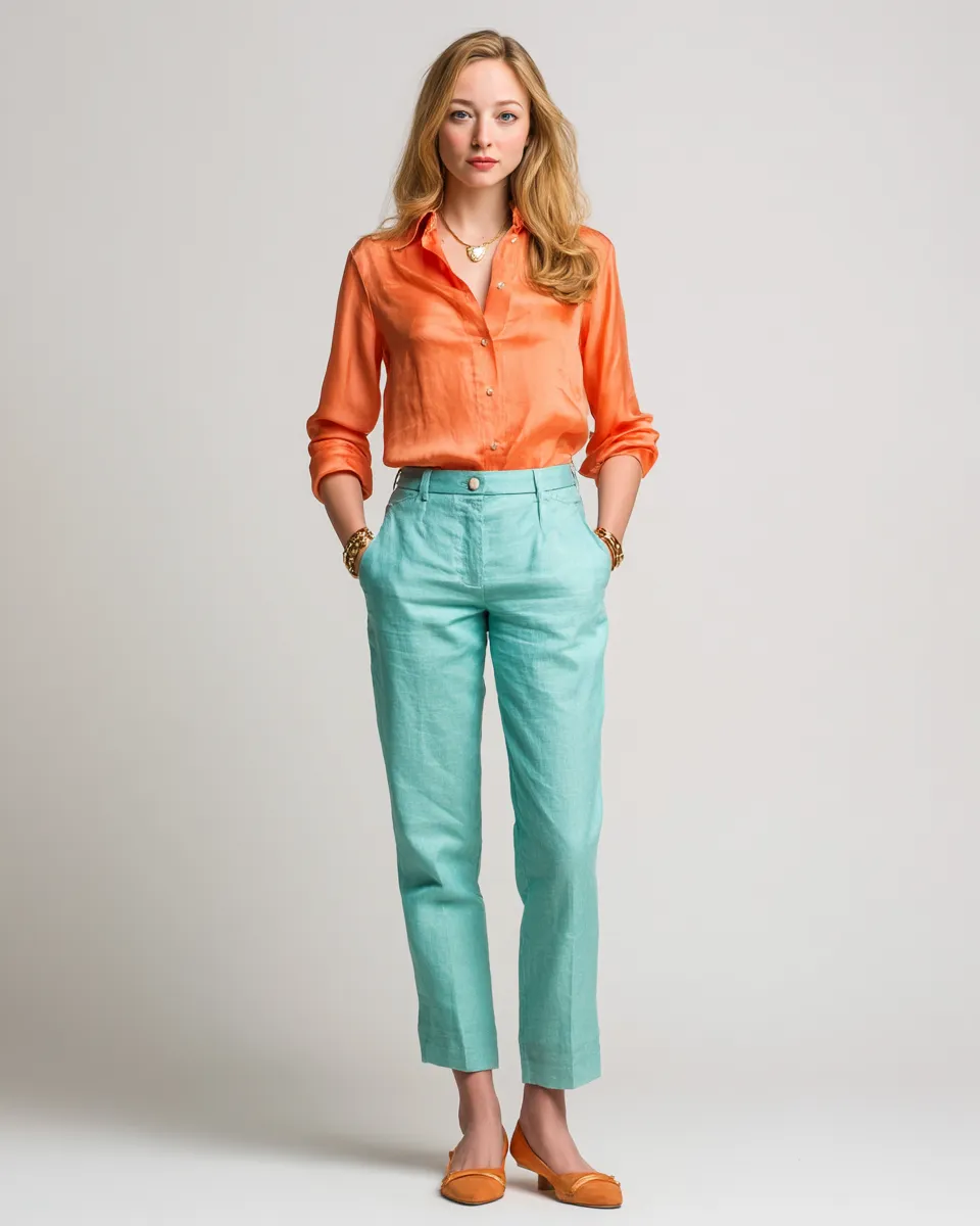 Цветотип Тёплая Весна: какие цвета, одежда, макияж, волосы - пример 1