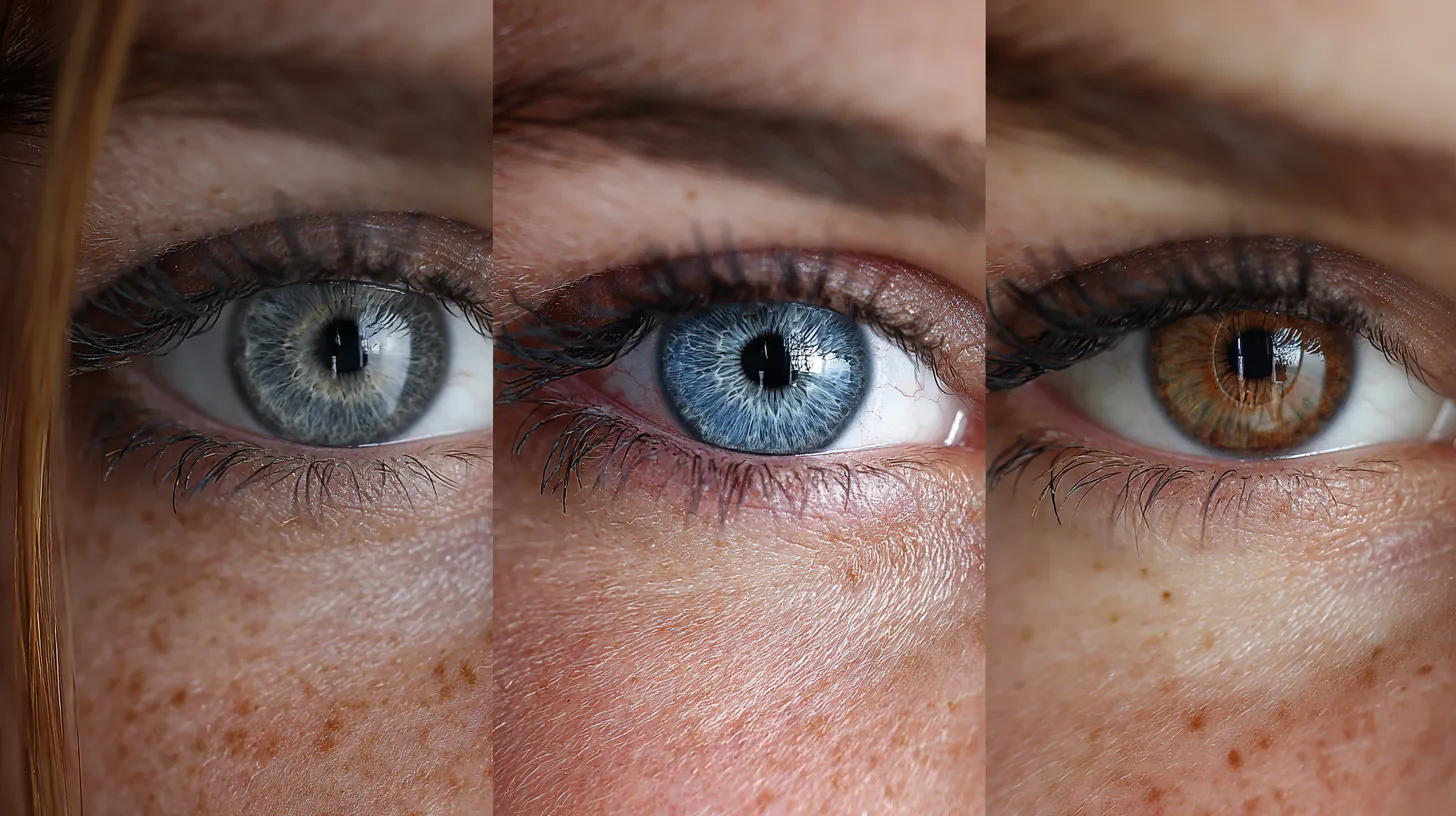 Глаза цветотипа Зима, 1