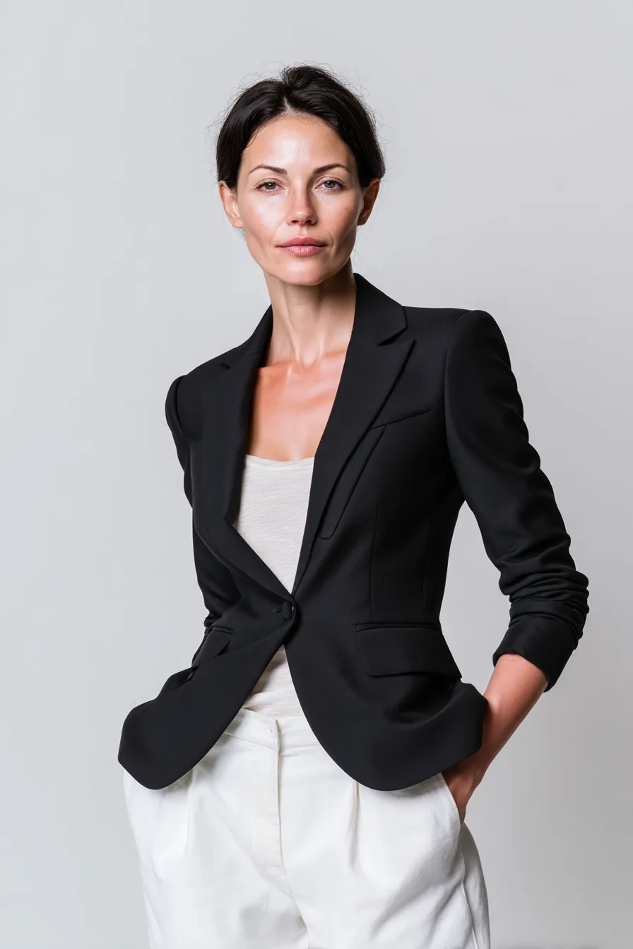 Блейзер с идеальной структурой