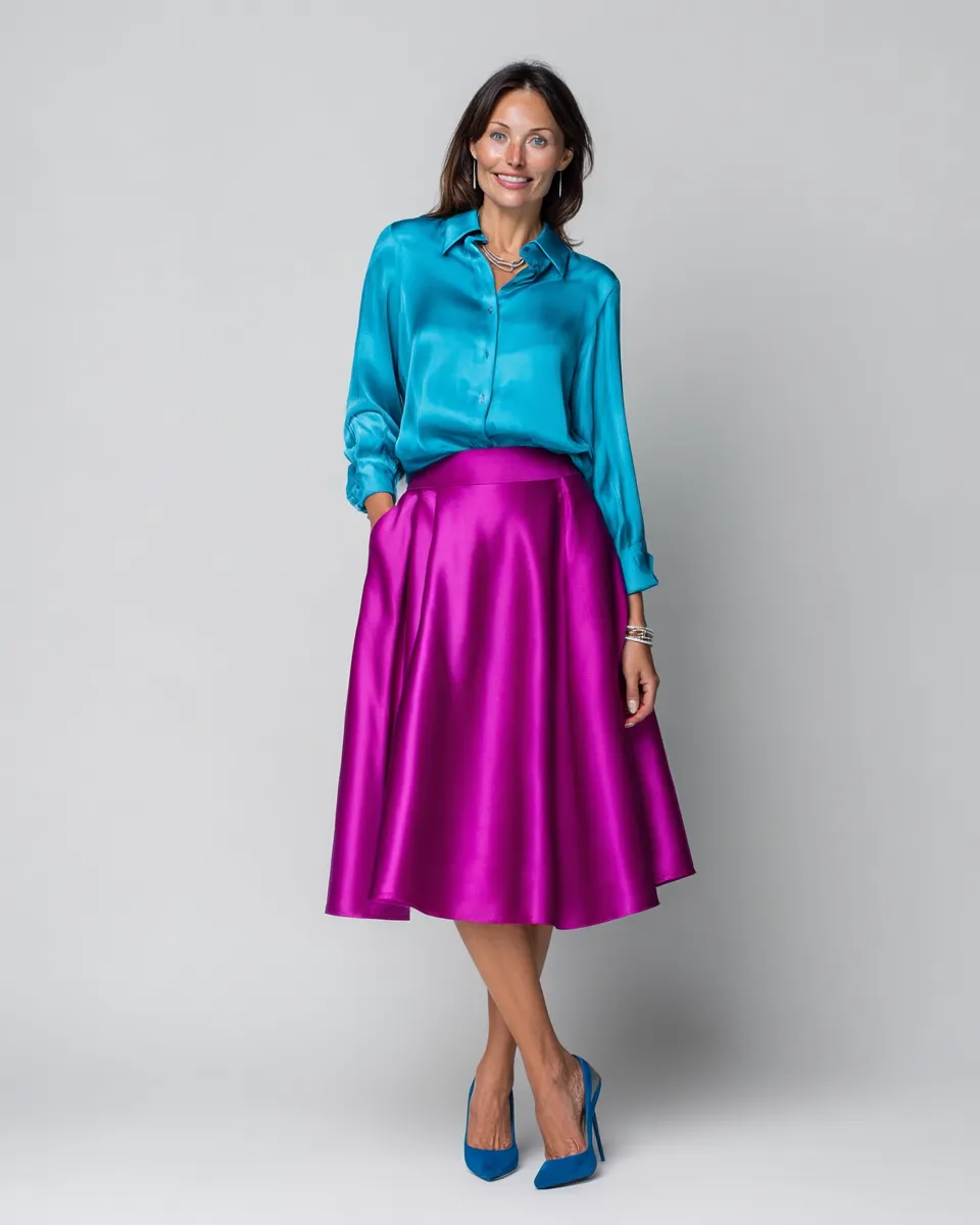 Цветотип Яркая Зима: какие цвета, одежда, макияж, волосы - пример 1