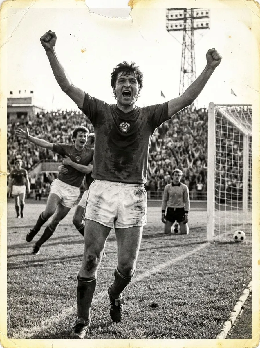 Дедушка-футболист